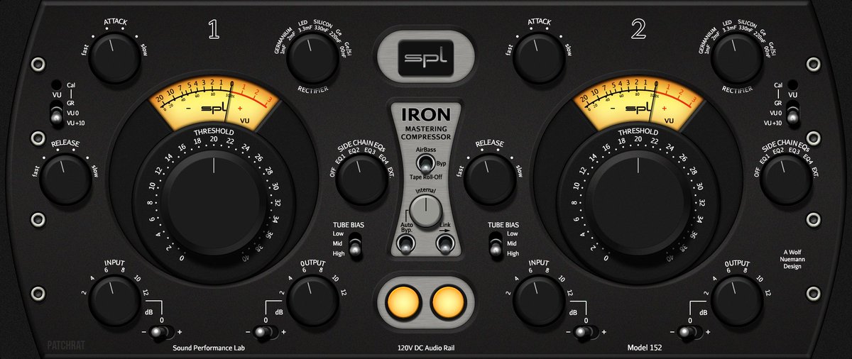 PatchratApp's tweet image. New SPL Iron and PQ Mastering Equalizer recall interfaces for the Patchrat app!
#masteringcompressor #masteringequalizer #studiorecall