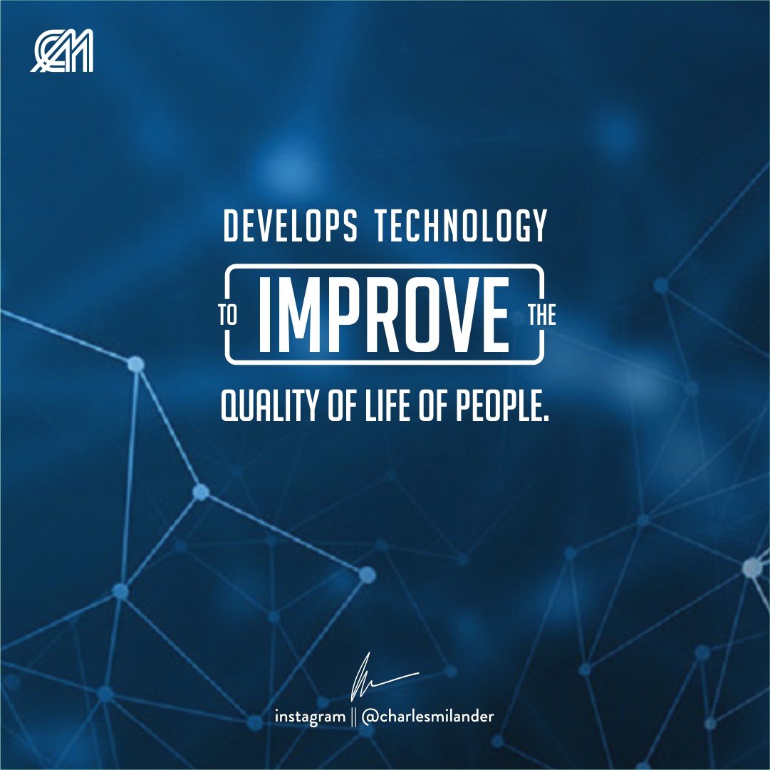 charlesmilander's tweet image. Develops technology to improve the quality of life of people. #charlesmilander #passion #motivation #inspiration #goals #luxury #newyork