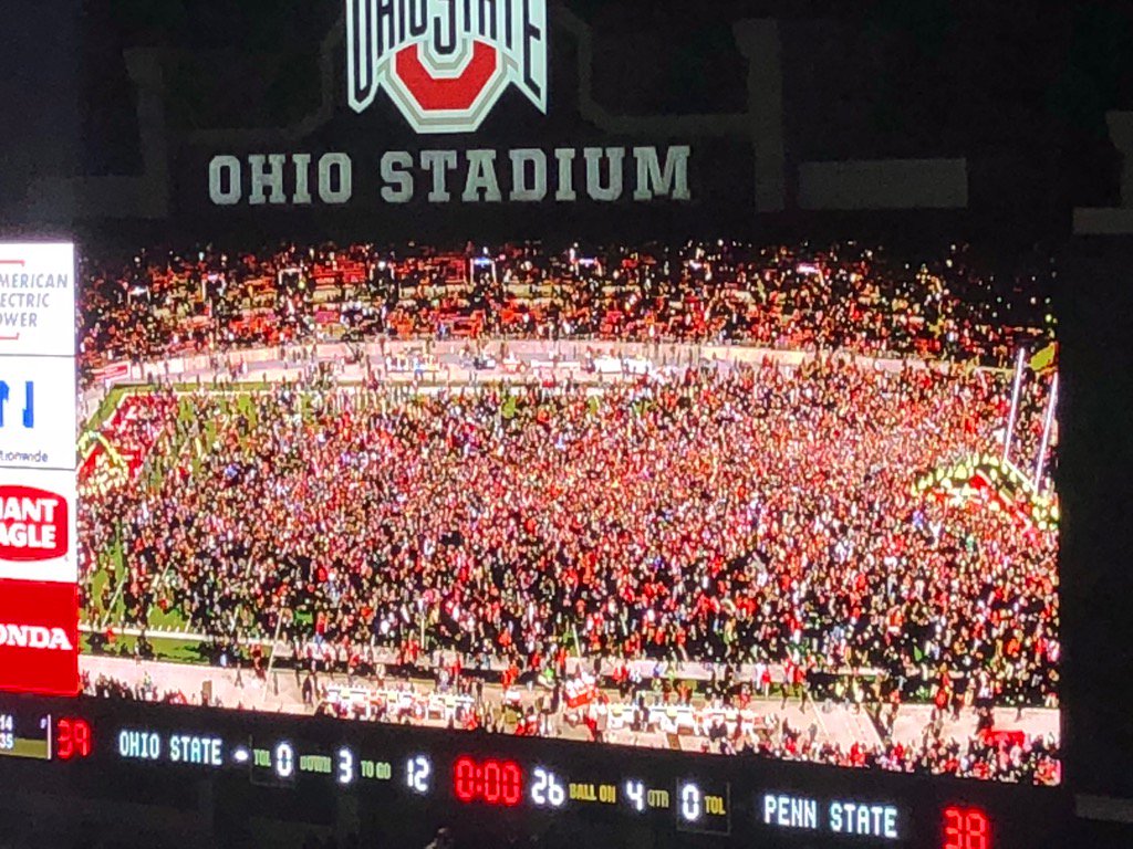 R2X_Rushmen1's tweet photo. Thanks to buckeye nation !! https://t.co/COWB0Qp55Z