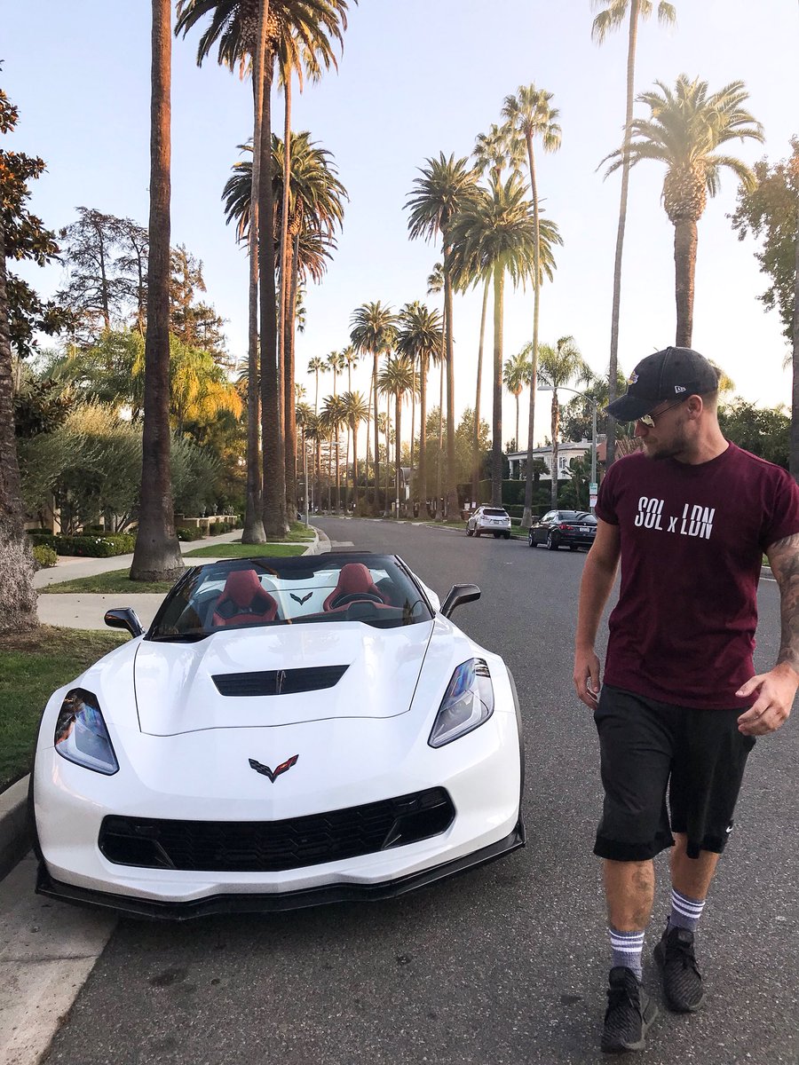 Swapped the Challenger for the Z06😏🇺🇸 #SOLClothing