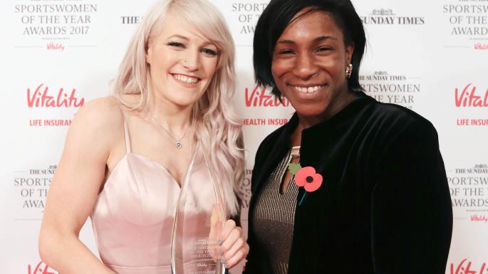 ST_Sport's tweet photo. Ice Queen @Elise_Christie claims #SWOTY17 crown
https://t.co/FMB5V6ZwUp https://t.co/Qs9RY6QFxA
