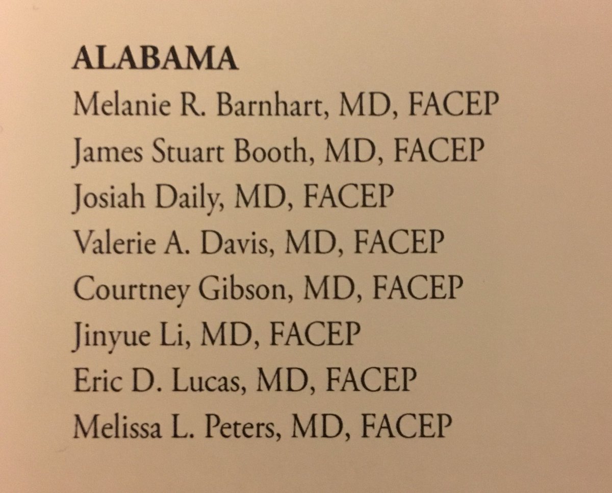 Congratulations to the newly inducted Alabama ACEP Fellows!! <a href="/AlabamaACEP/">Alabama ACEP</a> #ACEP2017