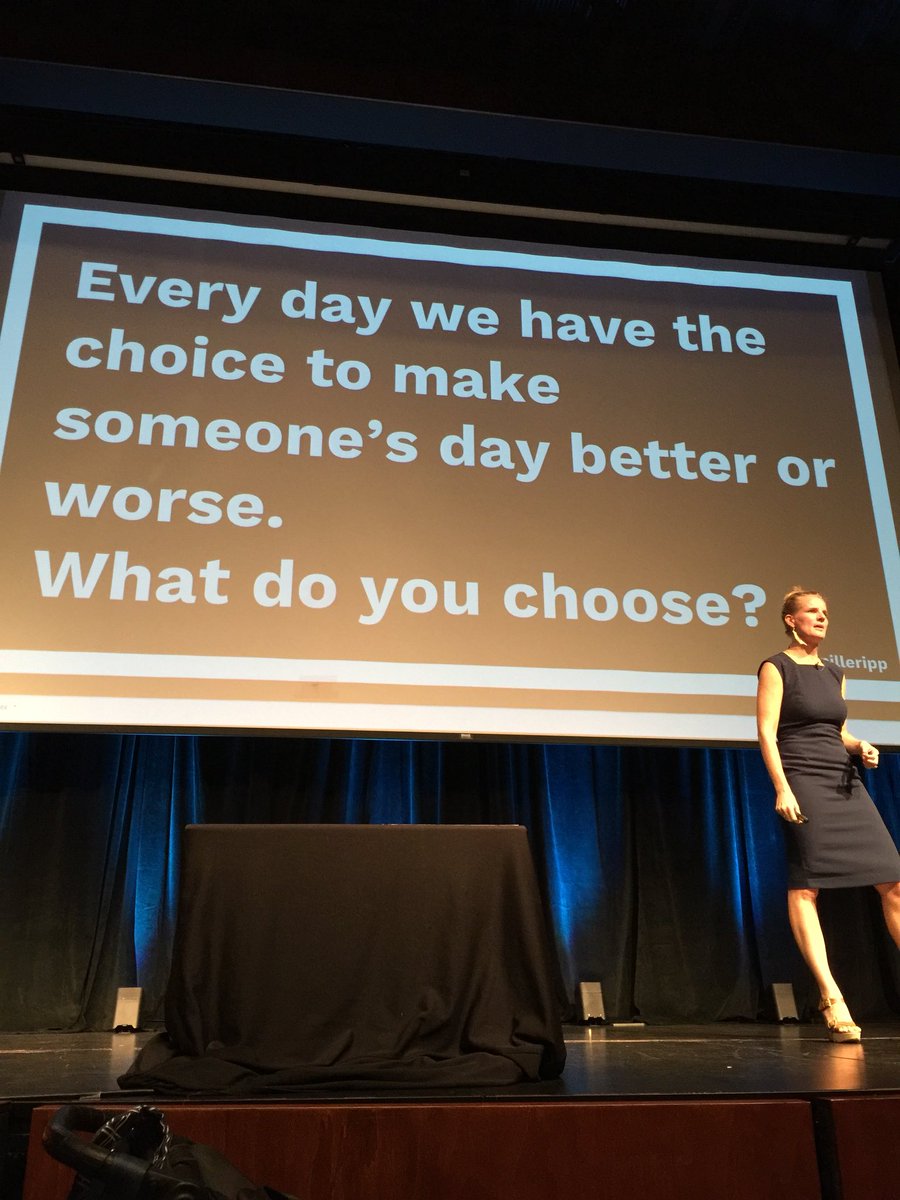 elementary_lux's tweet photo. Thank you @pernilleripp for your powerful message. Totally inspired and forever changed by your words today. #FallCue2017 https://t.co/ne0ujfnJXO