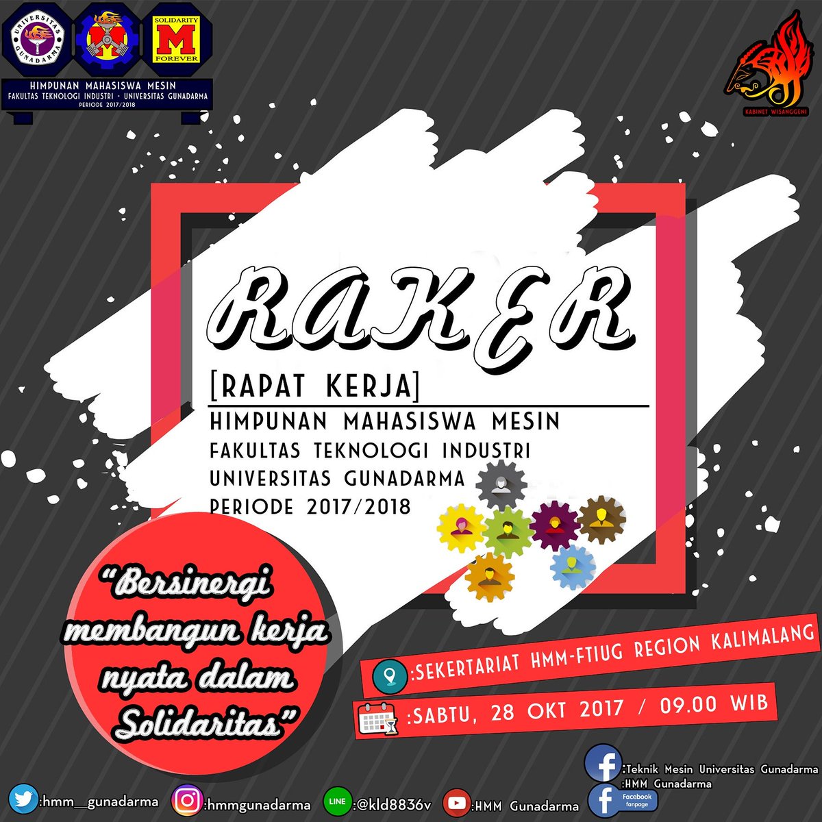 Alhamdulillah, tetap jaya HMM Gunadarma!

#Raker
#SolidarityMForever