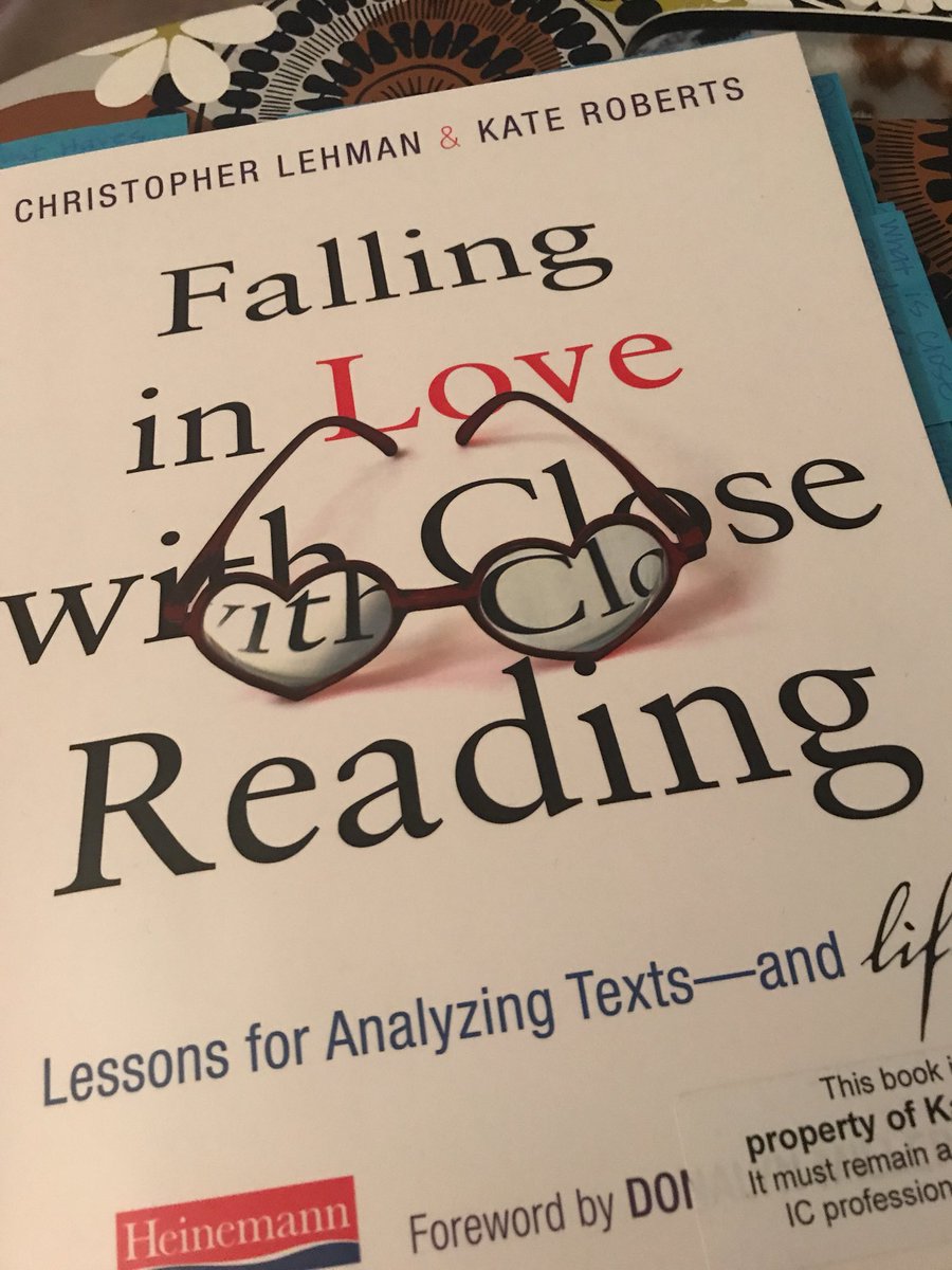 BranchOut2Learn's tweet image. “Close Reading is something we should teach students to do, rather than something we just do to them.” #greatread #PDRideas @mcegators