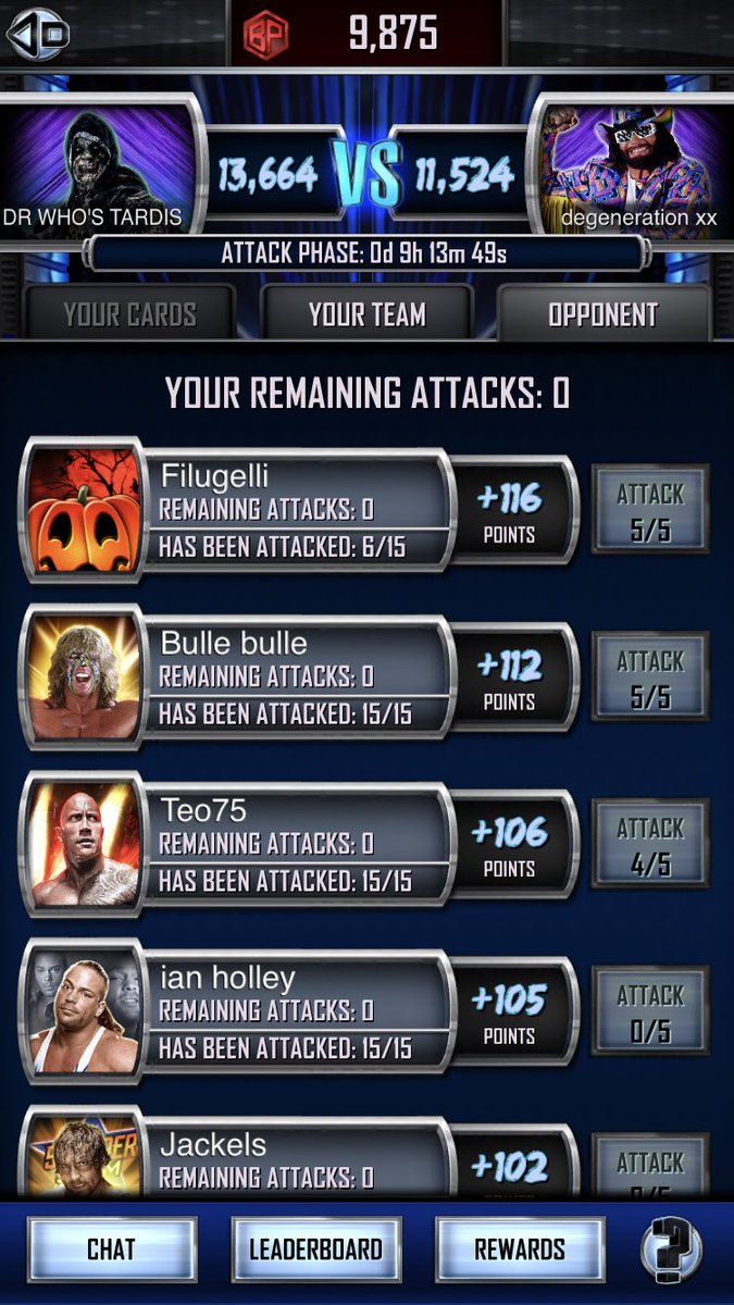 Chrissyrobot92's tweet image. #WWESupercard this close and it’s 64th place vs 8th place 😀😀😀