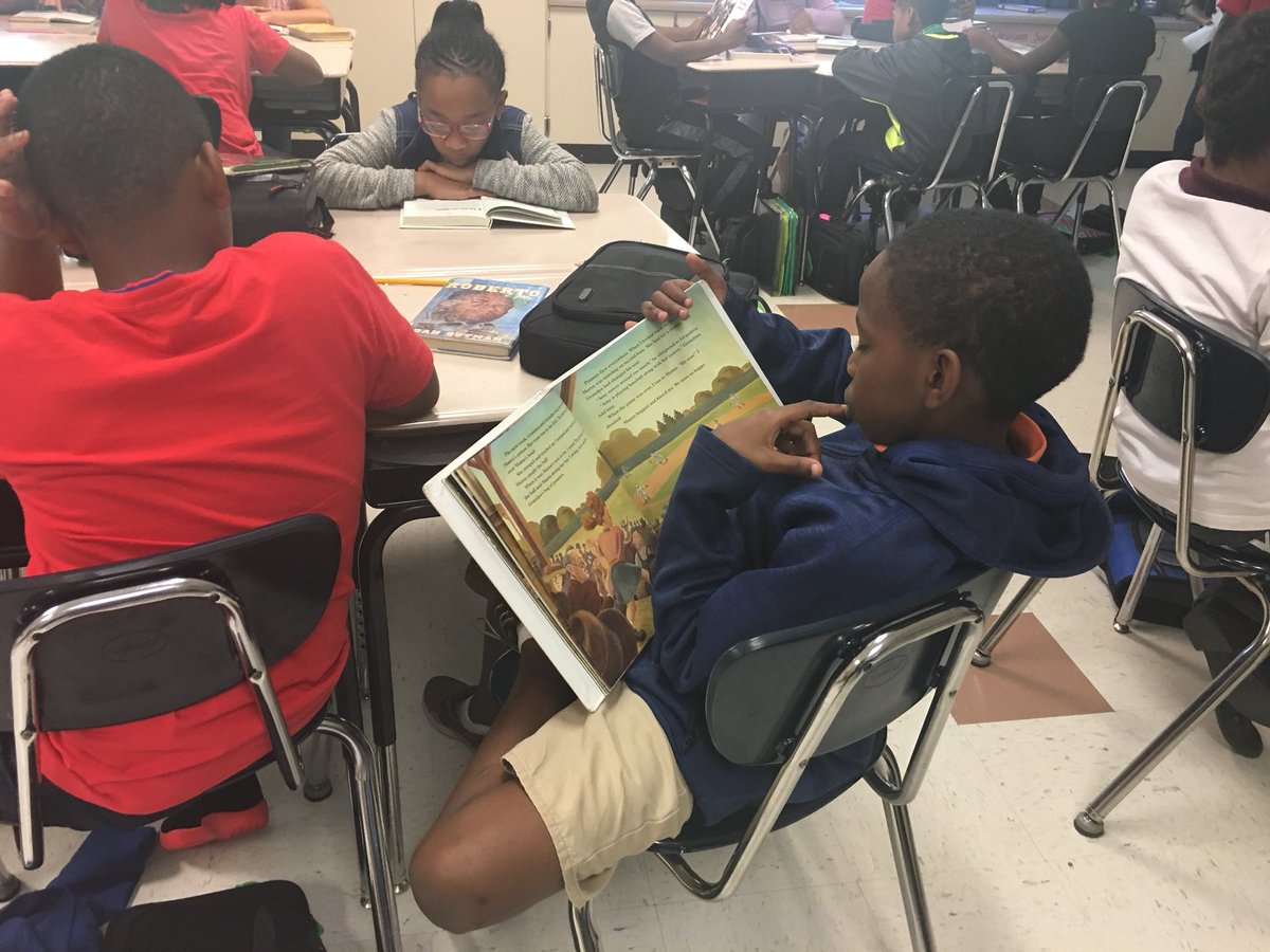 Impromptu library trip! Scholars couldn’t wait to dig in! #weread #knowledge #eatabook #ARgoals