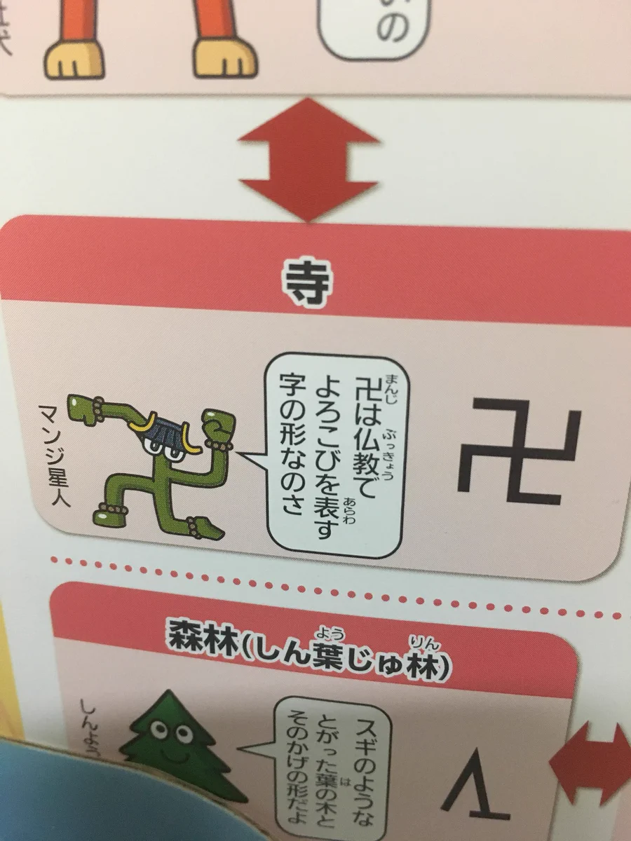 まじ卍の意味を弟の教材で初めて知ったわｗｗ