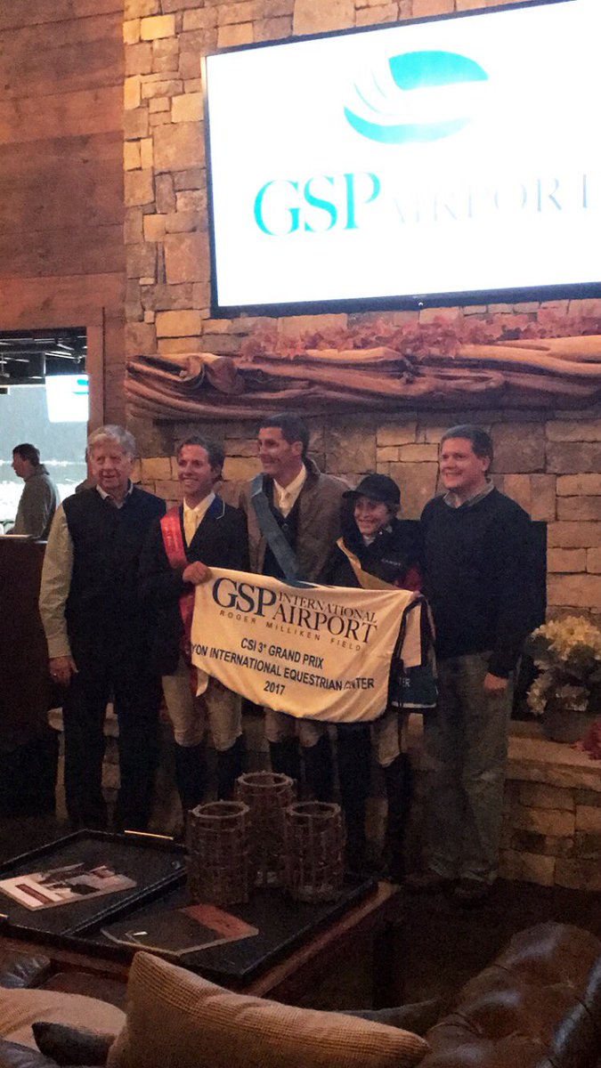 TryonResort's tweet photo. A little ran didn't stop #TryonSNL tonight! Congrats to Paul O'Shea, Shawn Casady & Margie Engle on their win in the GSP Grand Prix CSI3*! https://t.co/LDvYEX38s1