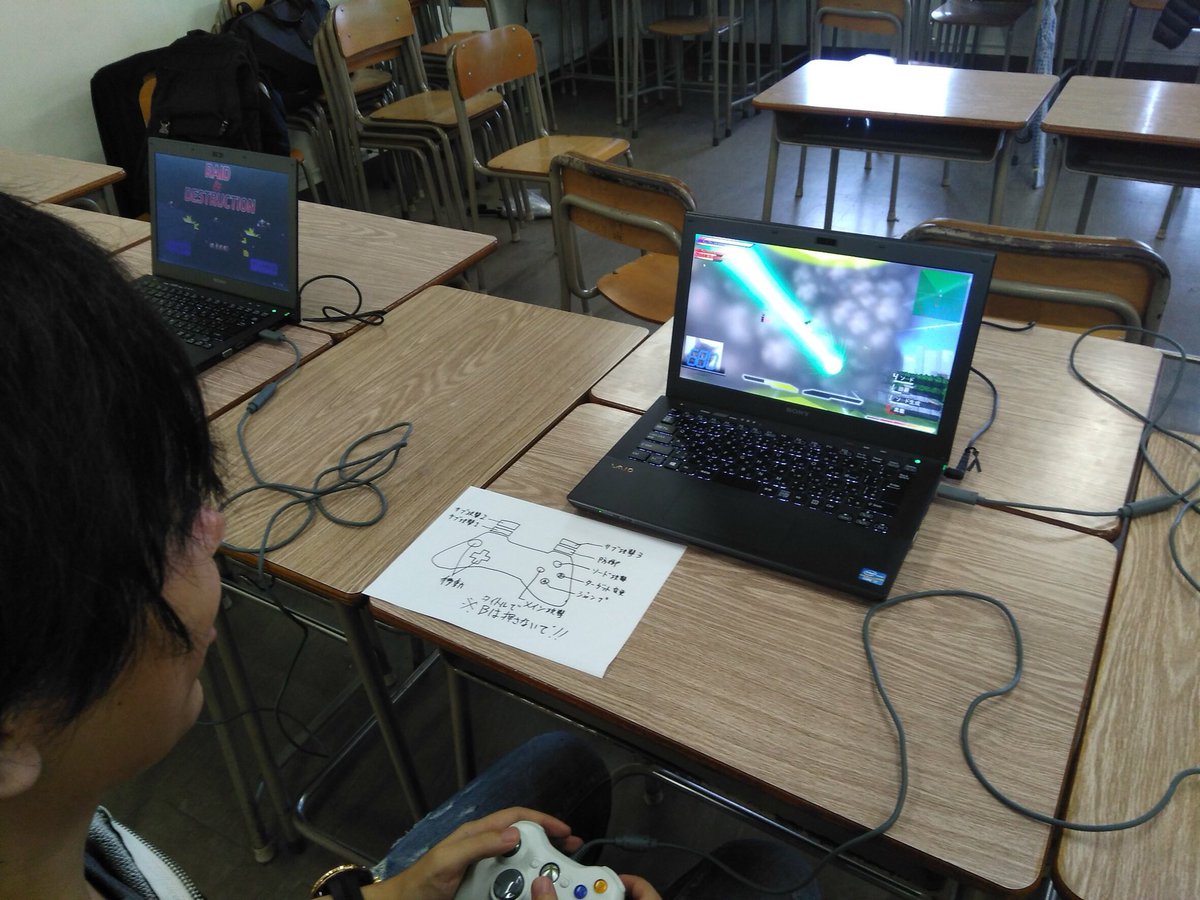 神戸電子専門学校 学園祭 神フェス No Twitter 南館4fゲームソフト コースの 神戸ゲームショウ17 では ゲーム 学科の歴代の学生が作ったゲームを展示しています 写真の ウィンダムsv は街を跳び回って戦えるハイクオリティなゲームです 神フェス17