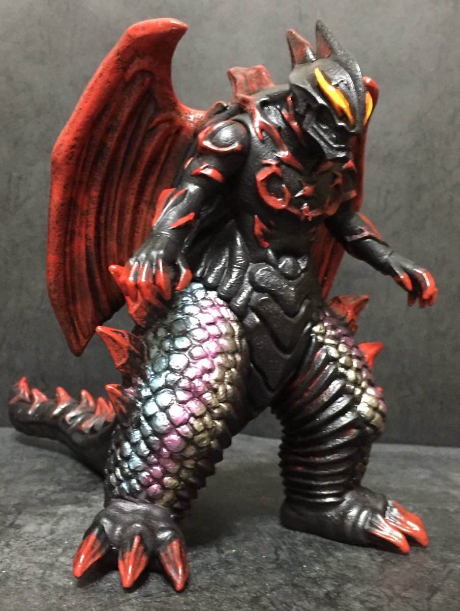 怪獣 クリーチャー系フィギュア 筆塗りリペイントの記録 Togetter