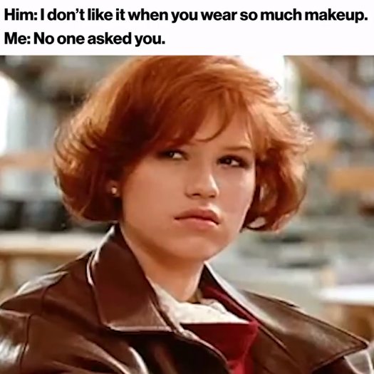 SkinO2ME's tweet photo. "I'm beautiful no matter what." Right? #SkinO2ME #Meme https://t.co/GkAbzoENW4