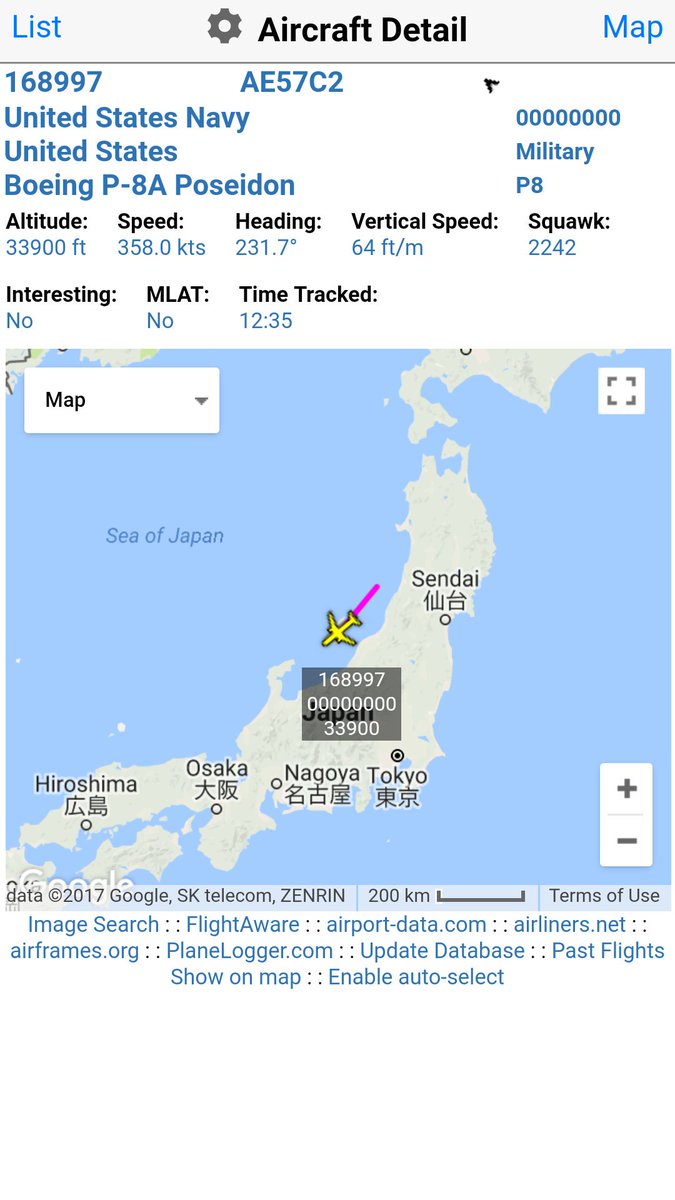 Aircraft Spots On Twitter Us Navy P 8a 168997 Departed Misawa Ab En Route To Kadena Ab