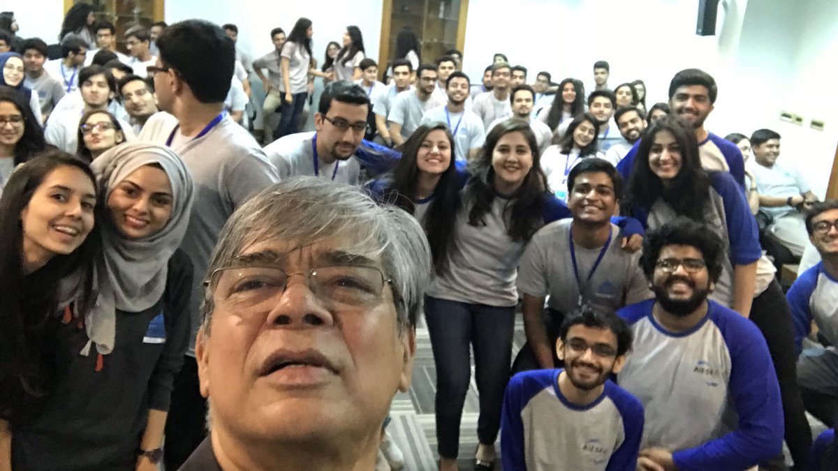 zafarosmani's tweet photo. Giving a talk on “Future Leadership Challenges” at #AEISEC session for #IBA graduates hosted by #PSTD at #Karachi today. Great #talent 👍 https://t.co/1Orm0WtppL