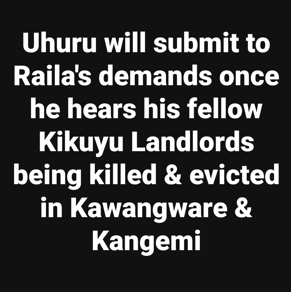 #Tujiamini #KenyaPoll #ArrestAliceWahome #ArrestSimbaArati #KenyaElection  #Kawangware #Kivumbi2017 @UKenyatta @WilliamsRuto @OleItumbi