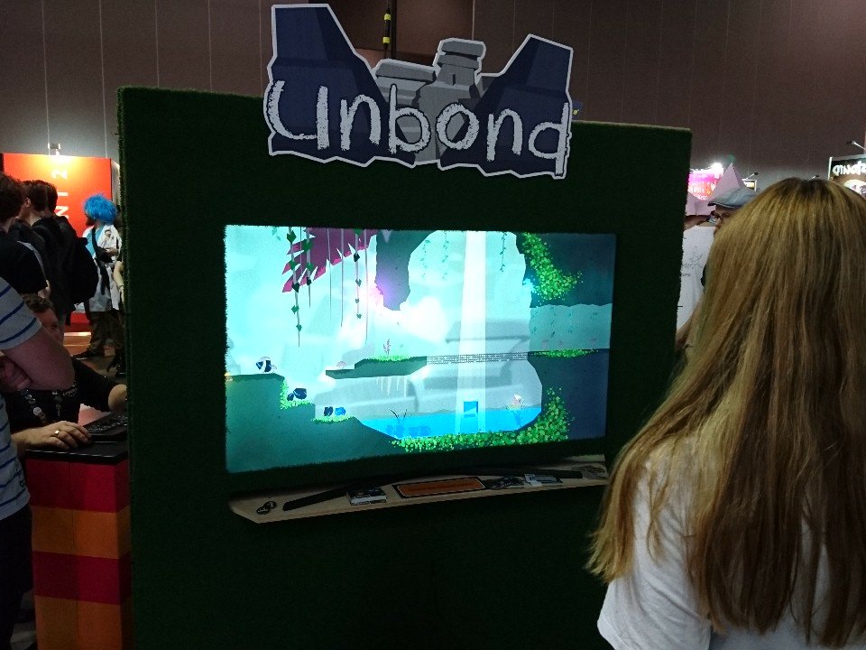 unbondgame's tweet photo. A massive thank you to everyone who played Unbond at #PAXAUS2017! Everyone's smiling faces and enthusiasm made it worth it :) https://t.co/ScvZEPVKtE