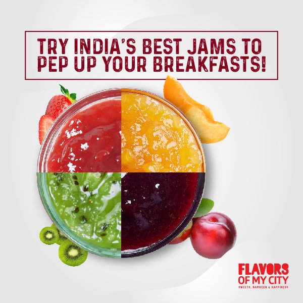 Flavorsofmycity's tweet photo. Why settle for bland mix fruit jams when you can get exciting jams of Apricot, Kiwi, Strawberry &amp; many more! Shop at https://t.co/z7p8371CpK https://t.co/BpQoVZmRi8