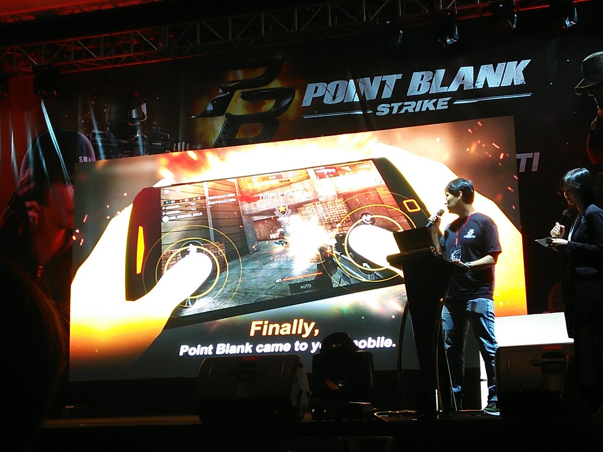 KupamanID's tweet photo. Kupaman lagi ada di Grand Launching #PointBlankStrike, nih. Tunggu hasil liputannya, ya! #mobilegames #nexon #pointblank https://t.co/eJpMeGdtrr