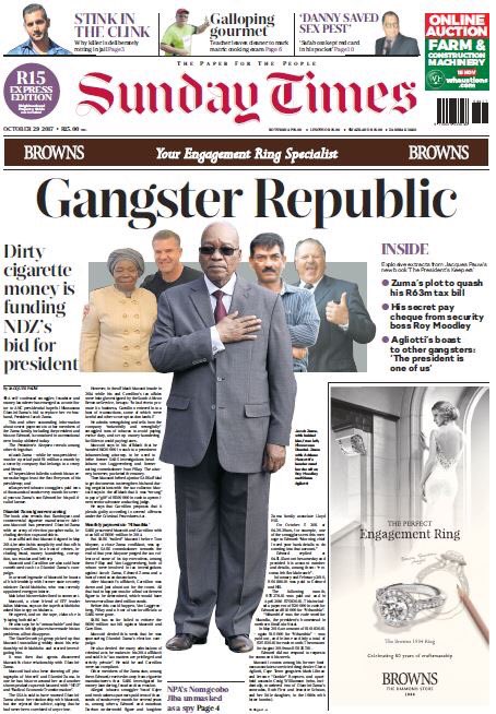 tumisole's tweet photo. #CountryDuty

If it's not the Guptas, it's the Russians! 

Now we got smugglers running the Republic!

When will it end https://t.co/Rl6VsuxqBG