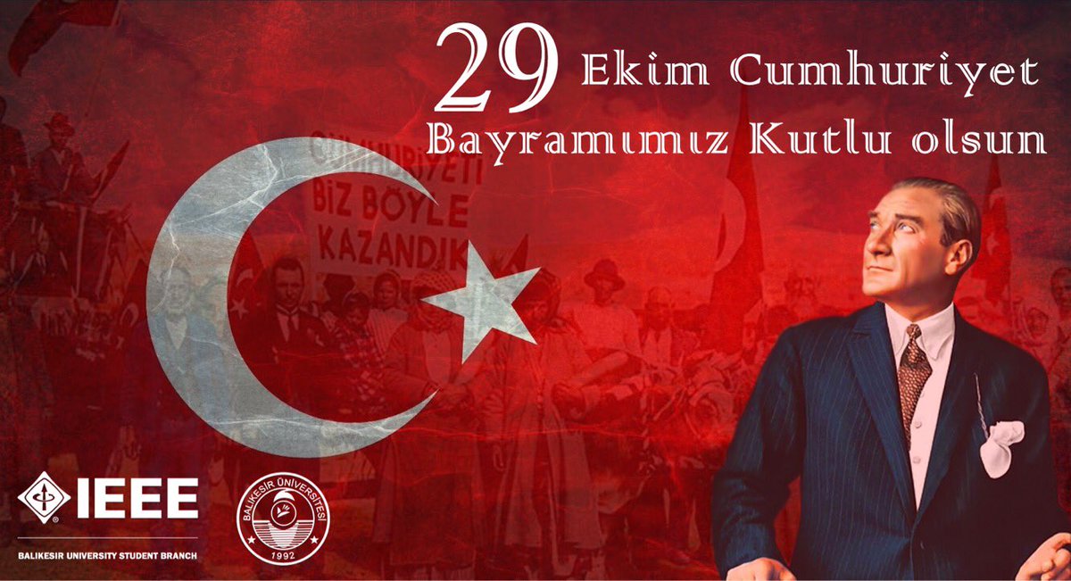 ieeebaunsb's tweet image. 29 Ekim Cumhuriyet Bayramımız Kutlu Olsun 🇹🇷🇹🇷
