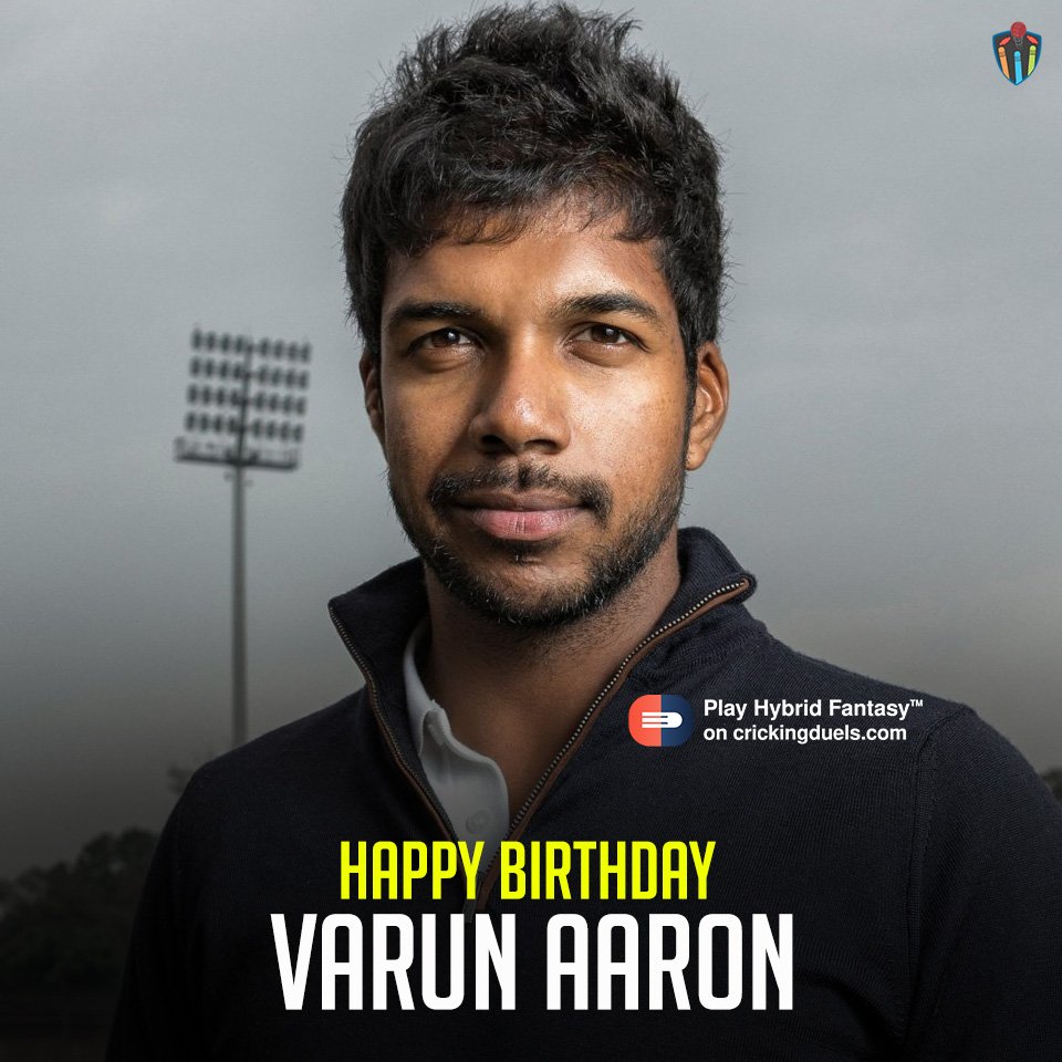 Happy birthday, Varun Aaron. 