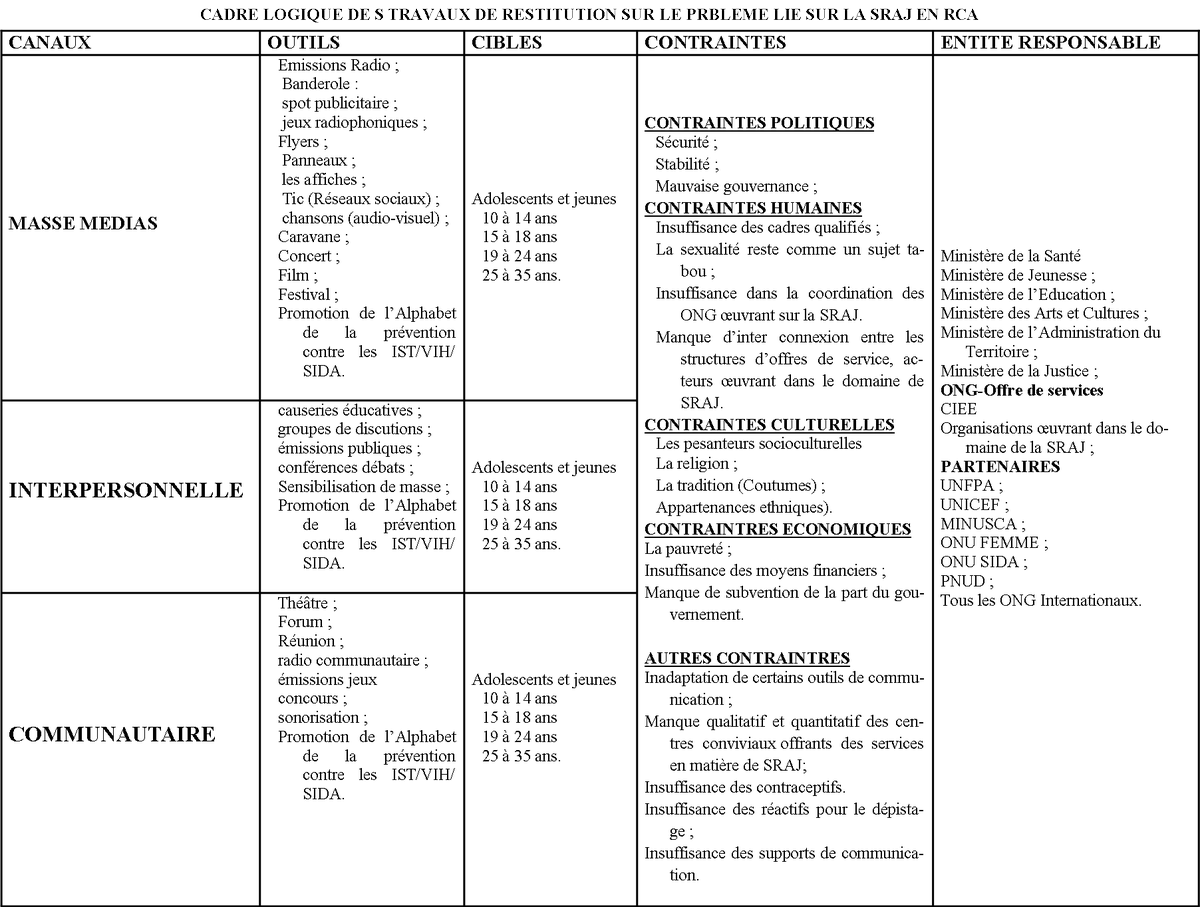 AfriyanRca's tweet photo. Cadre stratégique sur les canaux et outils d'accès à l'information sur la SRAJ. https://t.co/rCSkOdxgXk