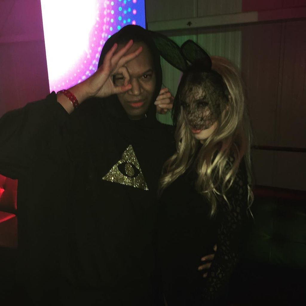 marcwill's tweet image. #happyhalloween we out here with @charlottemckinney #leatherandlaces #houston #illuminated ift.tt/2yUT52i