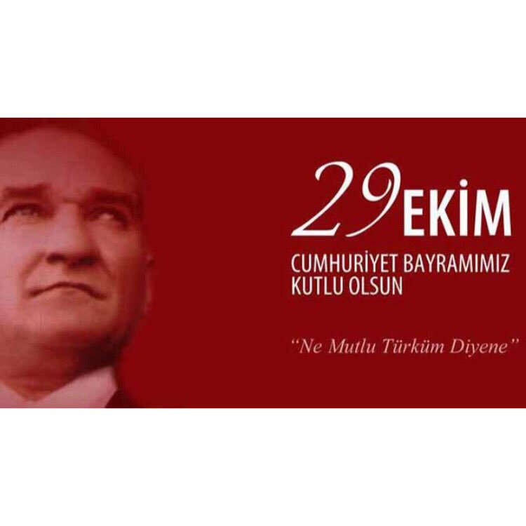 Türkiye Cumhuriyeti’mizin kuruluşunun 94.yılını coşkuyla kutluyor, ulu önder Mustafa Kemal Atatürk ve silah arkadaşlarını saygıyla anıyoruz