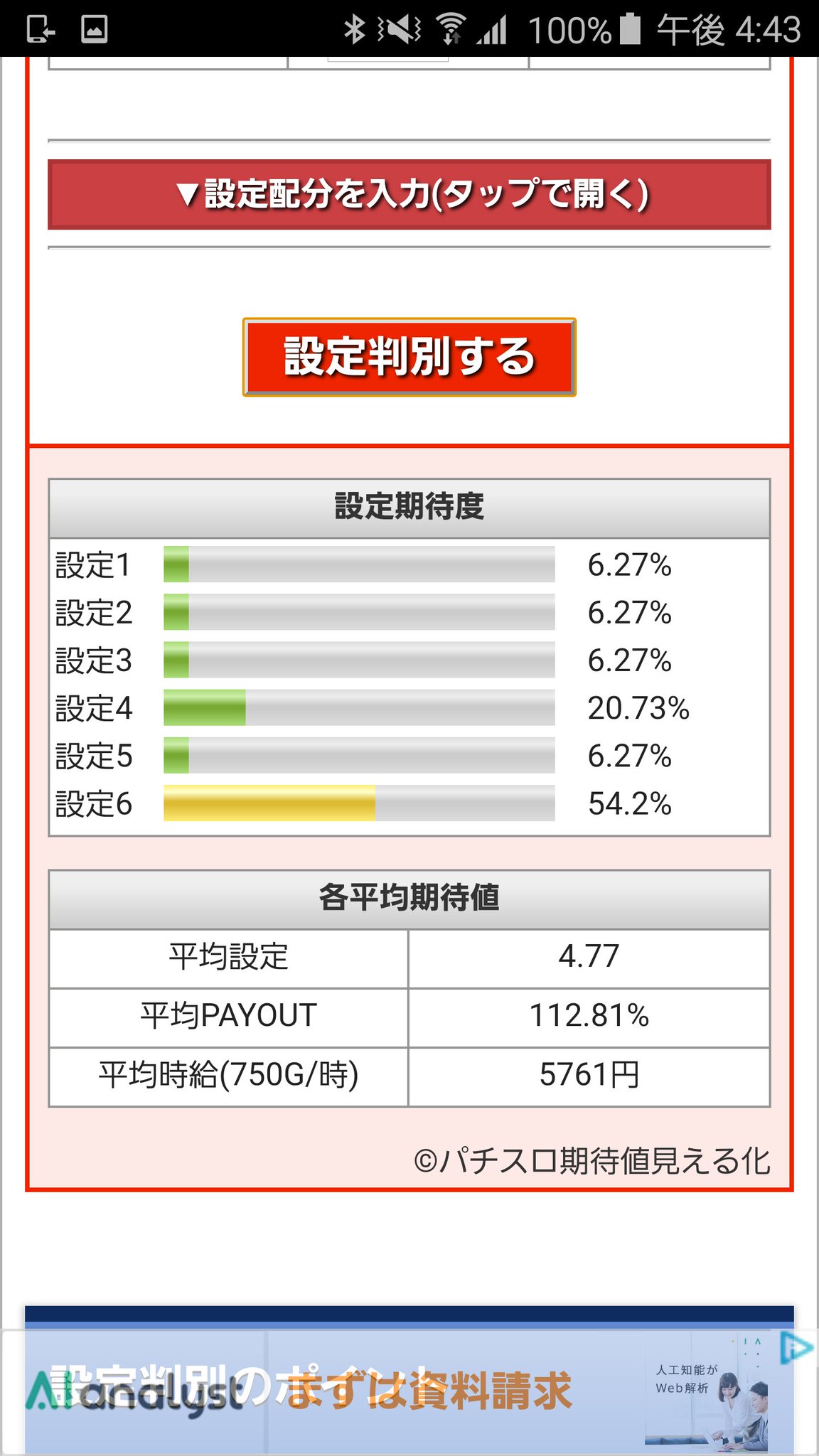 ベル 比率 3 番長