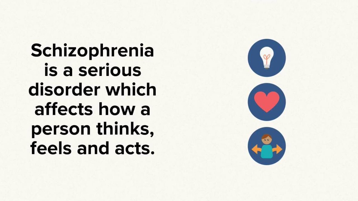 MentalHealthAm's tweet photo. What is #Schizophrenia? https://t.co/49UtU7J5B9 https://t.co/puoRp5M3gR