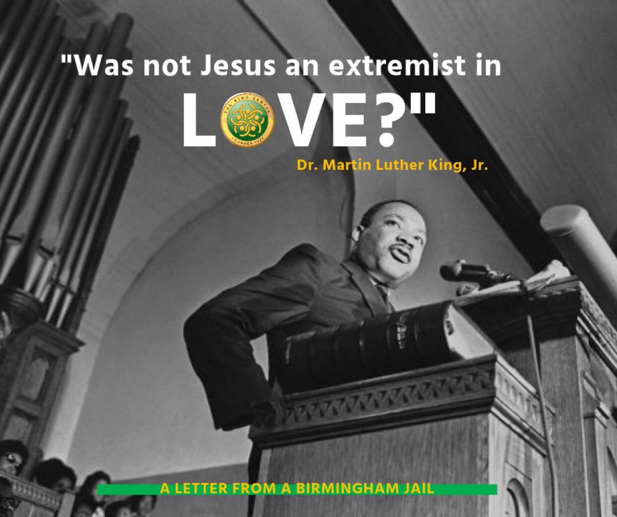TheKingCenter's tweet photo. “Was not Jesus an extremist in LOVE?” #MLK https://t.co/jj5OeUKOqC