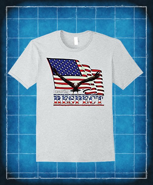FutureImaging's tweet photo. #USA Flag Deserving #RESPECT with Eagle
https://t.co/wPiX1GBBNq #FutureImaging #tshirt #fashion #design #graphics #Amazon #AmazonPrime https://t.co/UHfWKipLM7