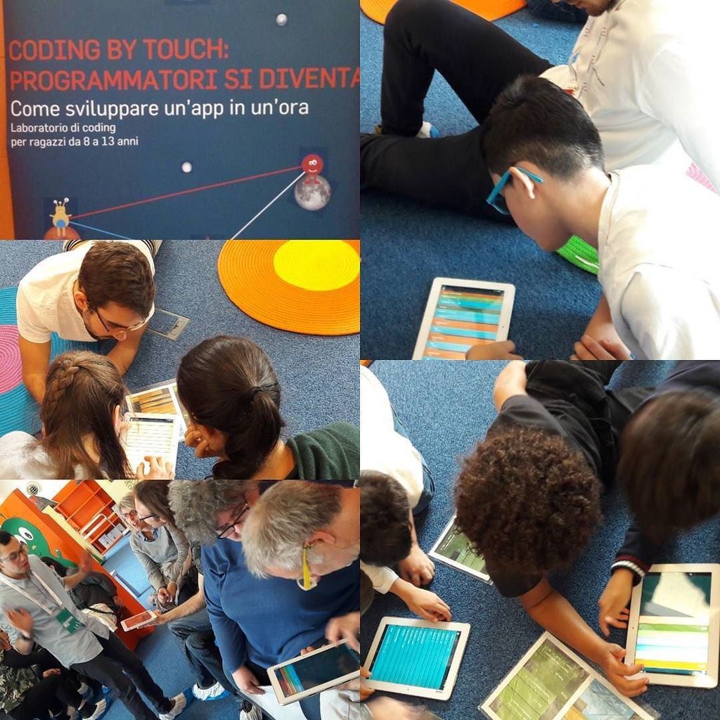 InfUNIGE's tweet photo. #codingbytouch continua ... tutti programmatori! #coding #codingkids #codinglab #festivalscienza #festivaldellasci… https://t.co/zDTexATiHK https://t.co/aIX9ydKwLP