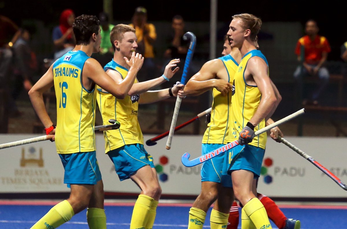 sojcup's tweet photo. Australia win title after defeating Great Britain 2-0 https://t.co/zQUqlLcT2O