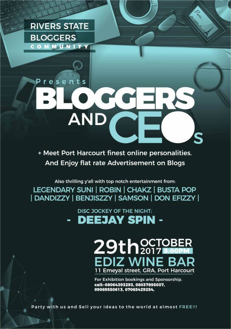 IamDennisada's tweet photo. Itโs today guys! Come through #RSBloggersandCEOs #RSBloggersCommunity https://t.co/gWpPNIs8Ef
