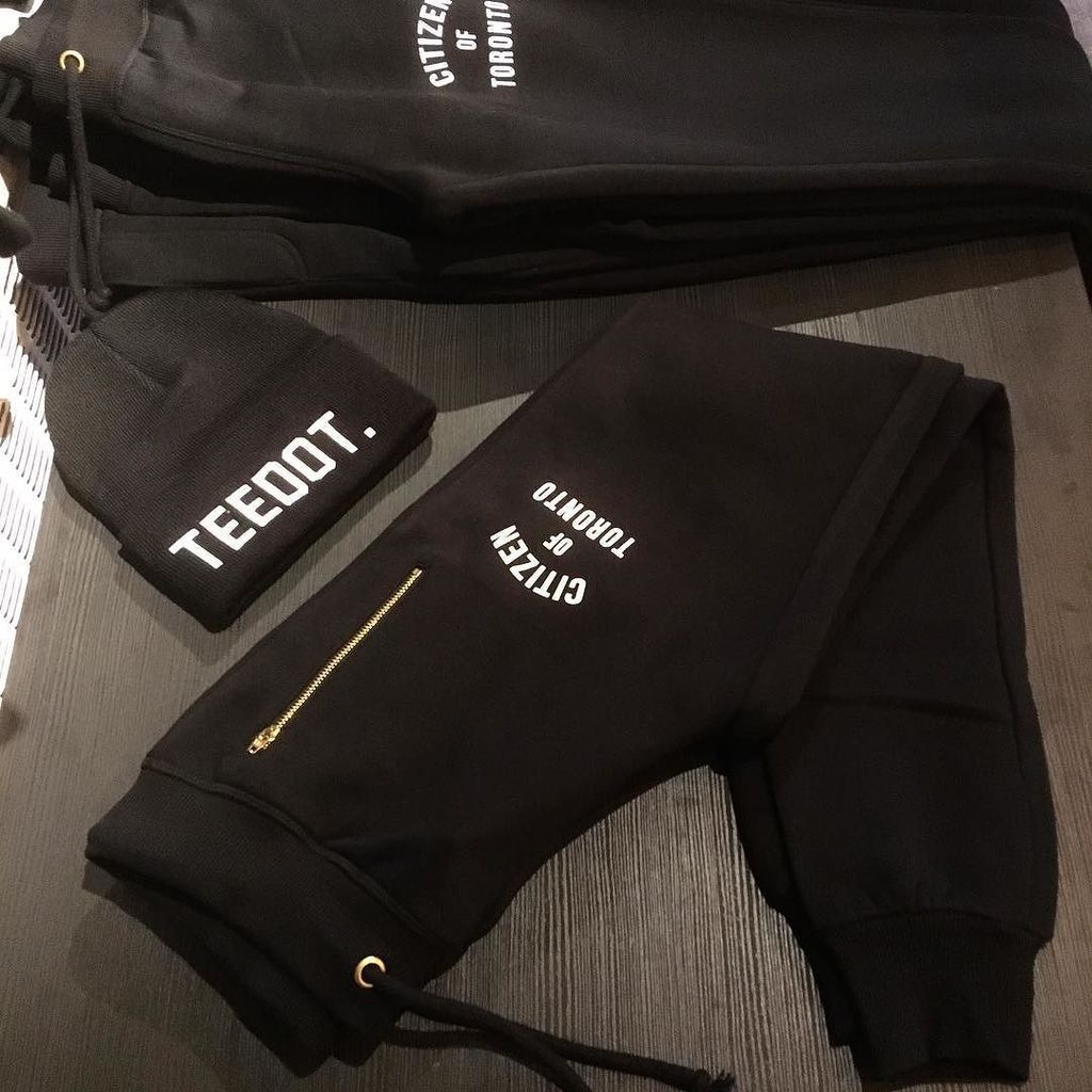TeedotApparel's tweet photo. We got Joggers in store! Drop by we’re open 12-7pm (404 Adelaide St W) FREE Hat if you spend $100 Today! #adelaide #spadina #teedot #Toronto https://t.co/FoHIaRefgP