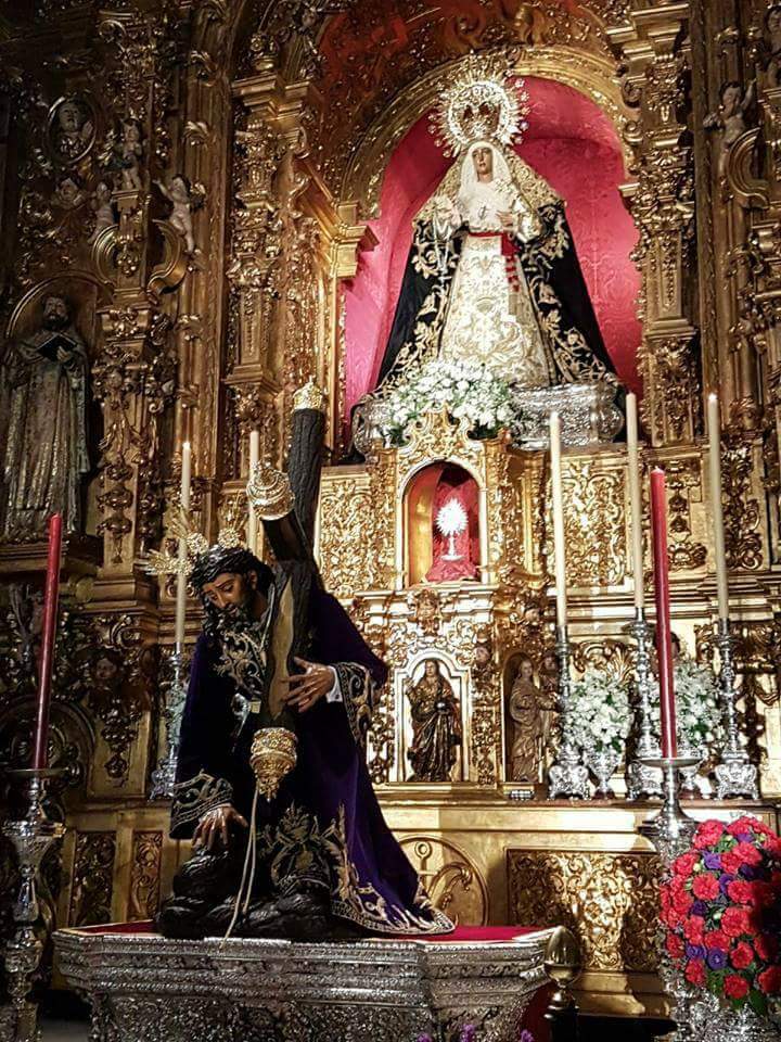 SSanta__Sevilla's tweet photo. Asi ha quedado el Cristo de Las Tres Caidas de Triana hermandad de la @EspDeTriana https://t.co/E2gLrCnYed