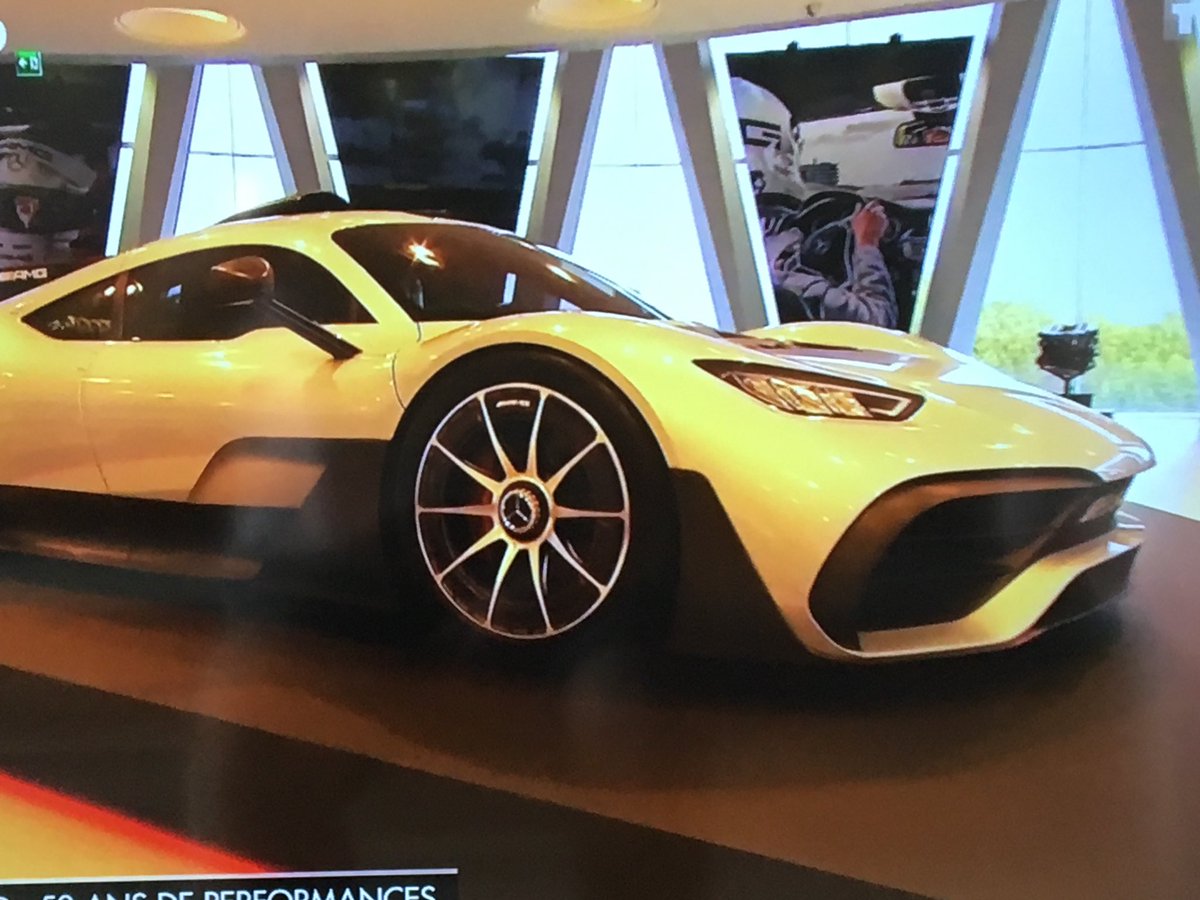 Guillaume_F1's tweet photo. Superb @automoto_TF1 this morning for 50 years of AMG In the company of our friend @jpgagick !!!!!! @MercedesAMG #50YearsofAMG #TF1 suit 1 https://t.co/ynwgWFmoFD