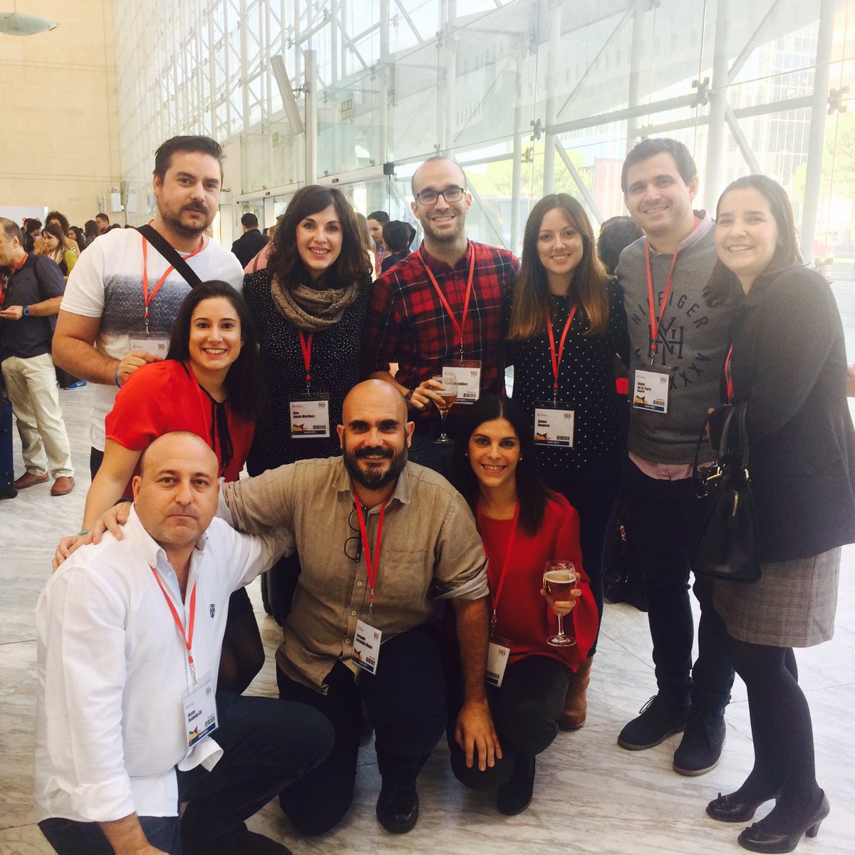 Equipazo TIC-COM de #SEC17: Sergio, Anna, David, Gema, Jesús, Linda, Alicia, Víctor, Fer e Izaskun

Gracias a tod@s por el esfuerzo