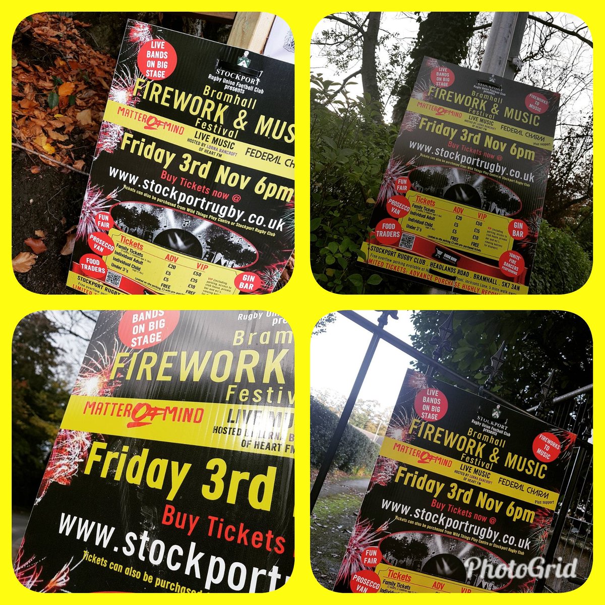 trickstervicks's tweet photo. Things to see whilst running! Don't miss @MatterOfMindd at @Stockportrugby this Friday #stockport #livemusic #toplads #proud #matterofmind https://t.co/jAuOYA1KaK