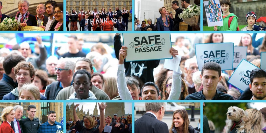Thanks to those who came on Tues to support the #ChildrenofCalais. Please write to your MP before Thursday's debate buff.ly/2zVjQU9