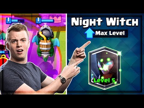 clashroyaleinfo's tweet photo. Clash Royale - MAXED NIGHT WITCH! Big Upgrade - https://t.co/kL2b1JXTnT #clashroyale #clashofclans https://t.co/cesmXzpukF