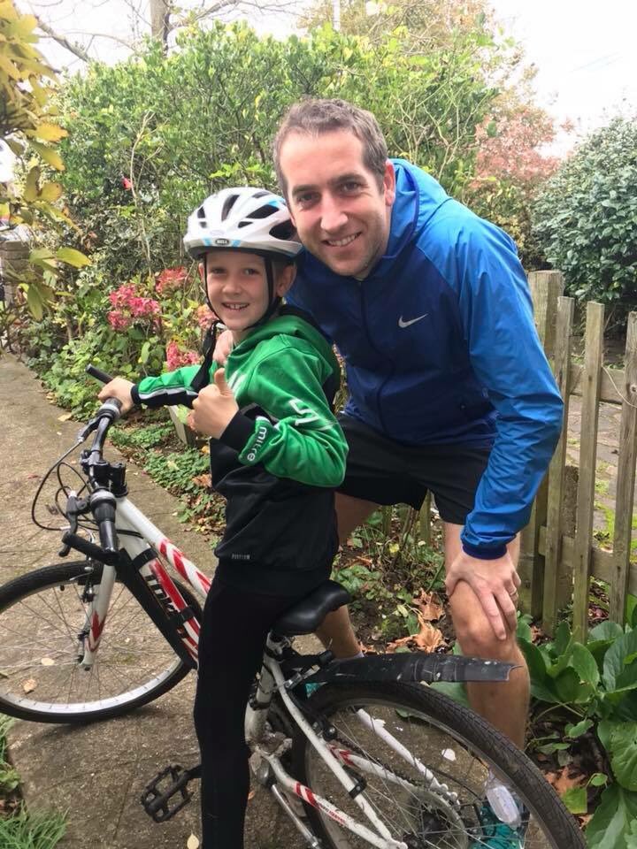 Christian has started his half marathon training with a special coach! Looking forward to joining <a href="/paulcleary/">Paul Cleary</a> for the #runbarbadosseries