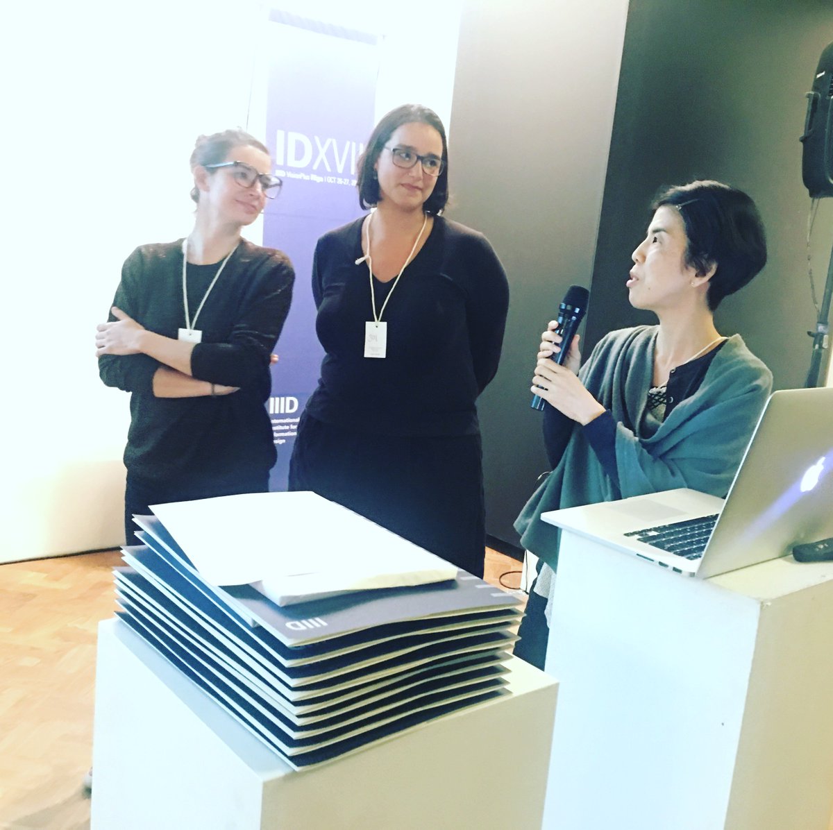 dearhowto's tweet photo. https://t.co/or1EFXSjKA won the Jury prize at the @IIIDtweet Award. @glicomatic @eslacote and @uauage were in Riga this week to receive it. https://t.co/s2SRz8361t