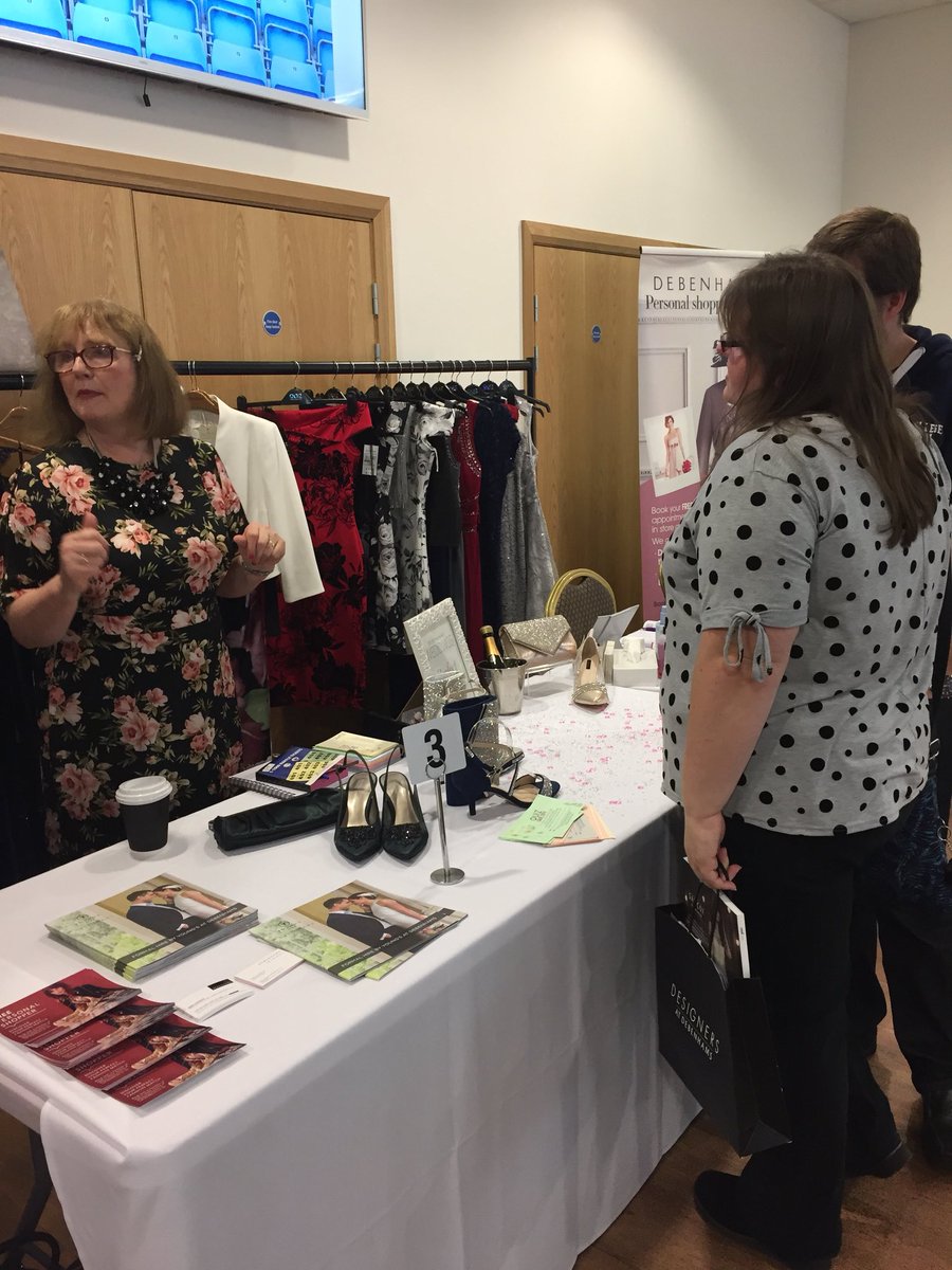 SandyParkExeter's tweet photo. You can get some wedding outfit advice and ideas from our event partner @exeterdebspshop #SPWedFair https://t.co/IK63d06SaU