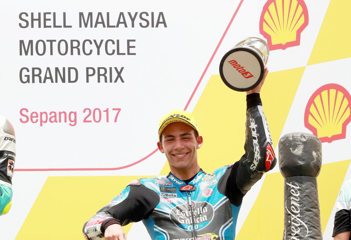 Bestia23's tweet photo. 🎙️ È stata una gara durissima: ho spinto al massimo dall’inizio alla fine, volevo vincere a tutti i costi. 🥉🏆 #MalaysianGP https://t.co/bVb8pvJop6
