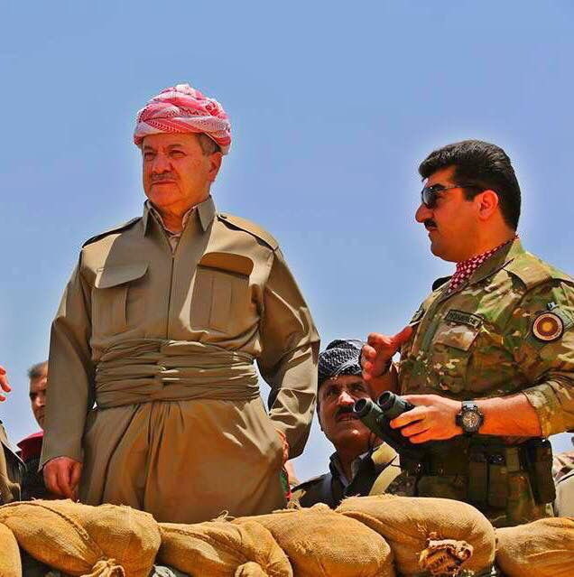 SarwanBarzani_'s tweet photo. موژده‌ بێت له‌ کوردستا�� له‌مه‌و دوا #بارزانی بۆ پاراستنی شه‌ره‌ف و که‌رامه‌تی کوردستان زۆربه‌ی کاته‌کانی له‌ به‌ره‌کانی جه‌نگ ده‌باته‌ سه‌ر. https://t.co/6uKrGZVEcq
