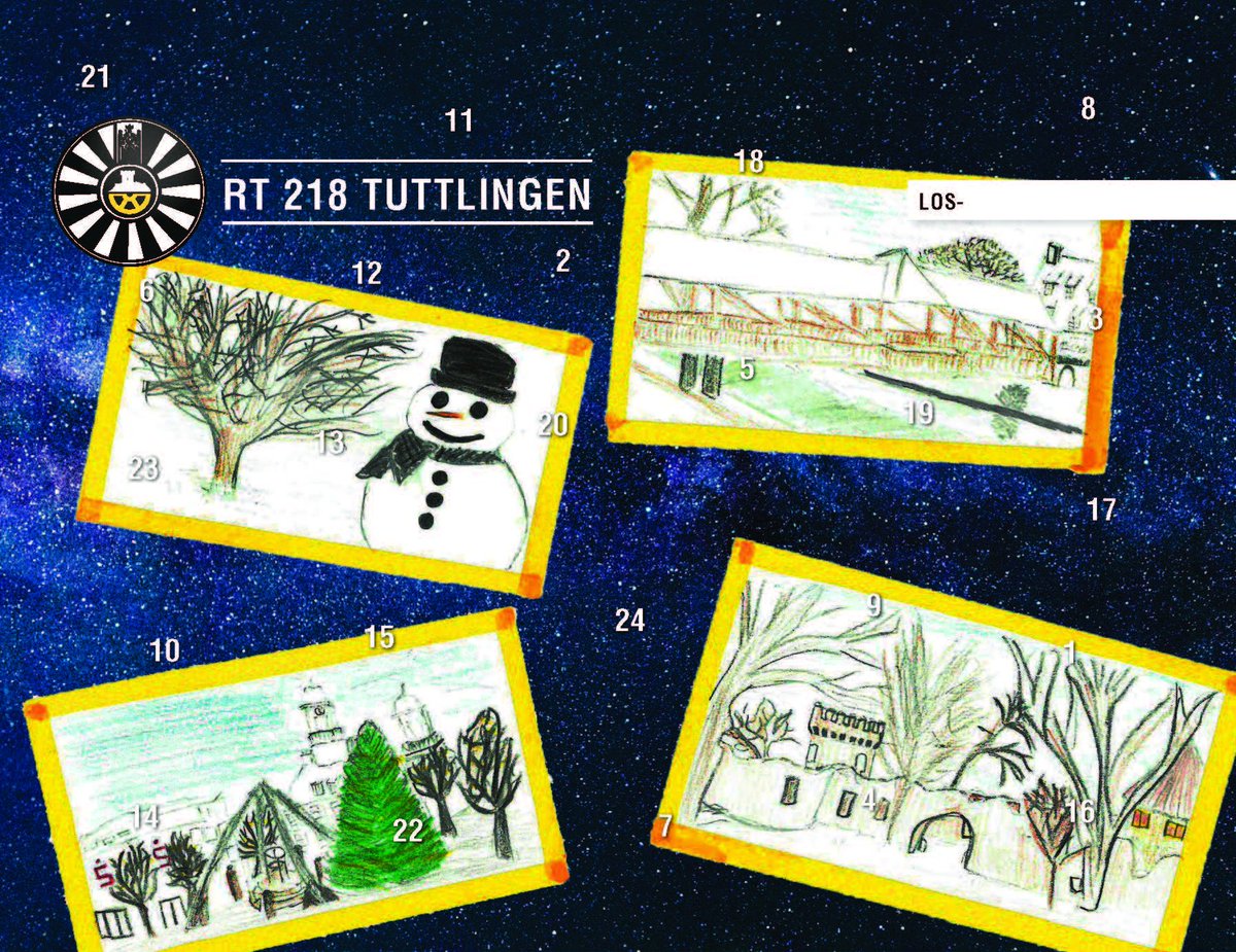 <a href="/Round_Table_218/">Round Table 218 TUT</a> beginnt mit Adventskalender-Verkauf. Wir wünschen viel Glück! Der Erlös kommt dem Familienentlastenden Dienst (FED) zugute.