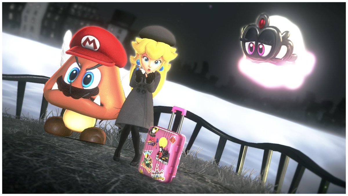Peach is too fucking cute #SuperMarioOdyssey #NintendoSwitch