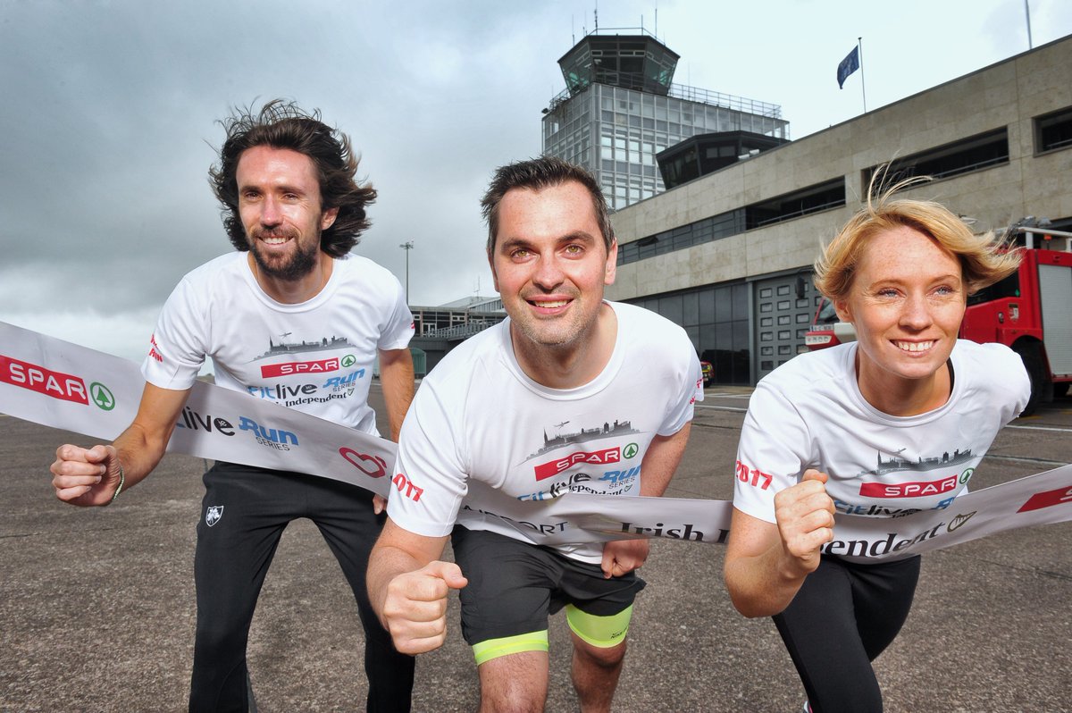 To celebrate #DublinMarathon today, Fitlive giving everyone €5 OFF to SPAR Fitlive Run Series Cork Runway Run for today only! Code: MARATHON